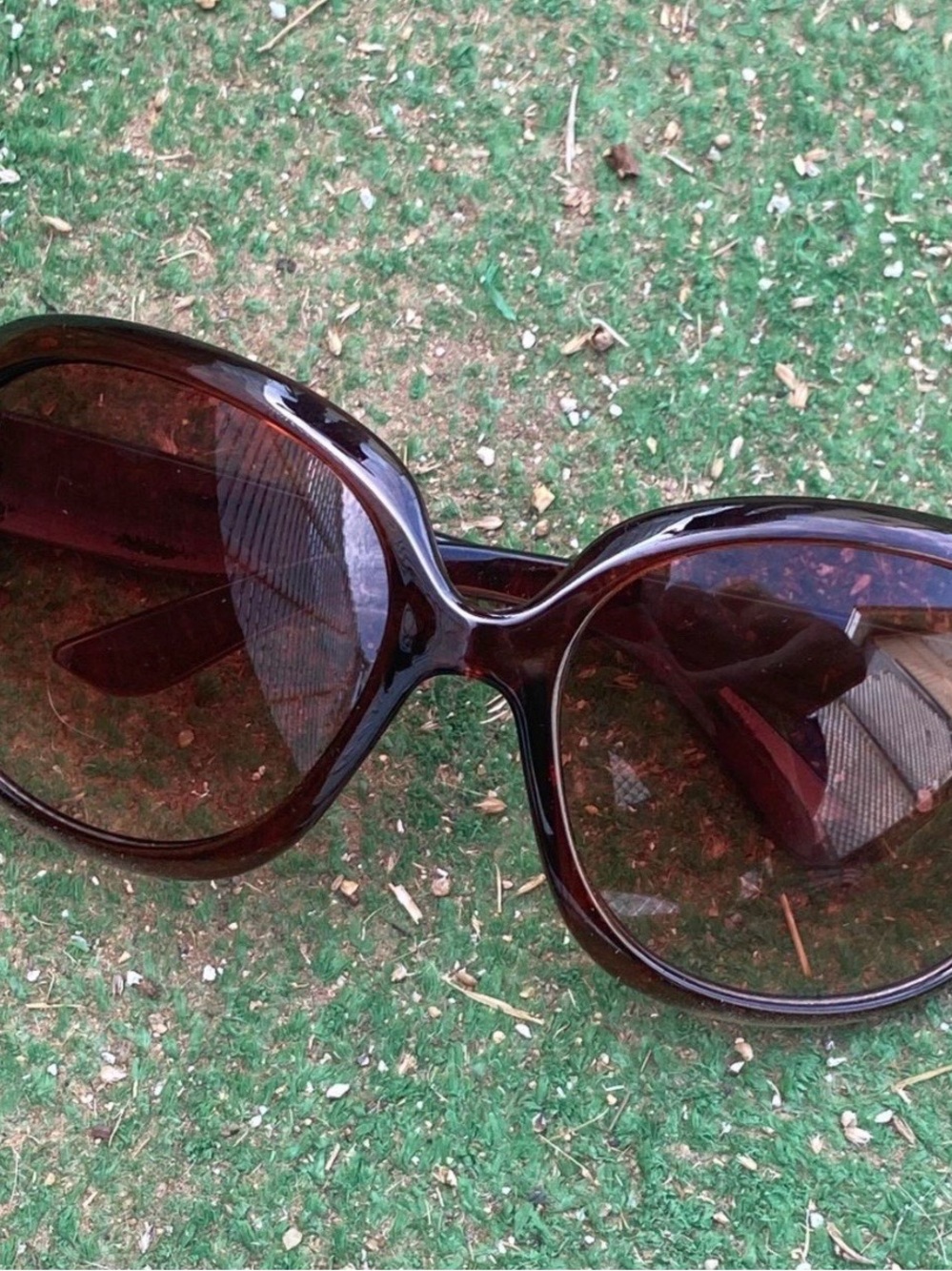 Women’s Oversized Tortoiseshell Sunglasses - Brown